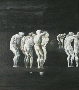 Les âmes par le Styx - Edward Burne Jones